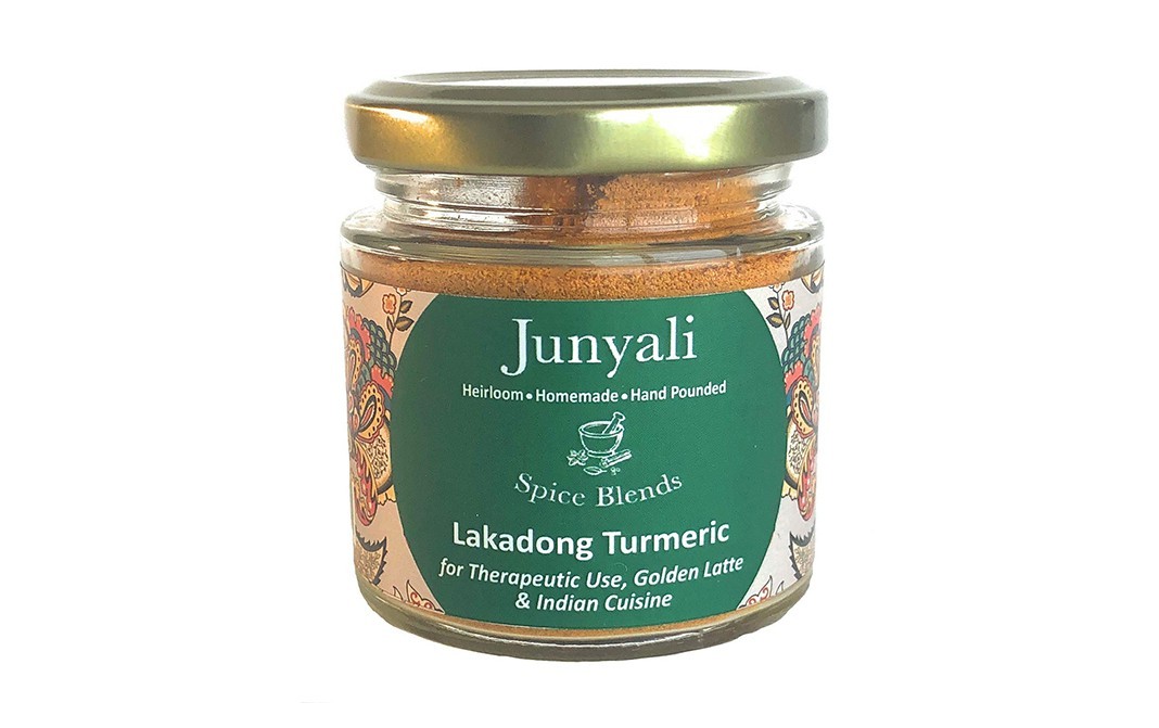 Cafe Junyali Lakadong Turmeric    Glass Jar  50 grams